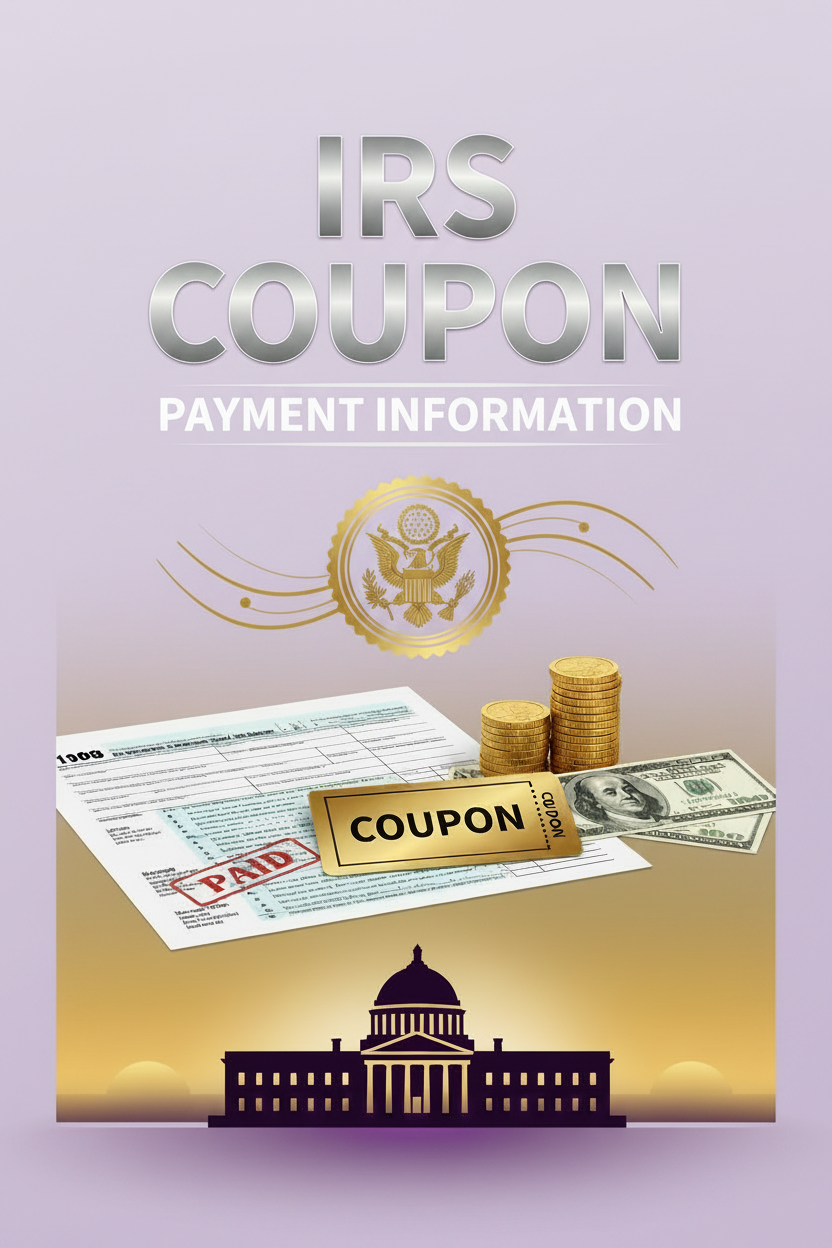 IRS COUPON PAYMENT INFORMATION