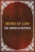 MEMORANDUM OF LAW - THE AMERICAN REPUBLIC