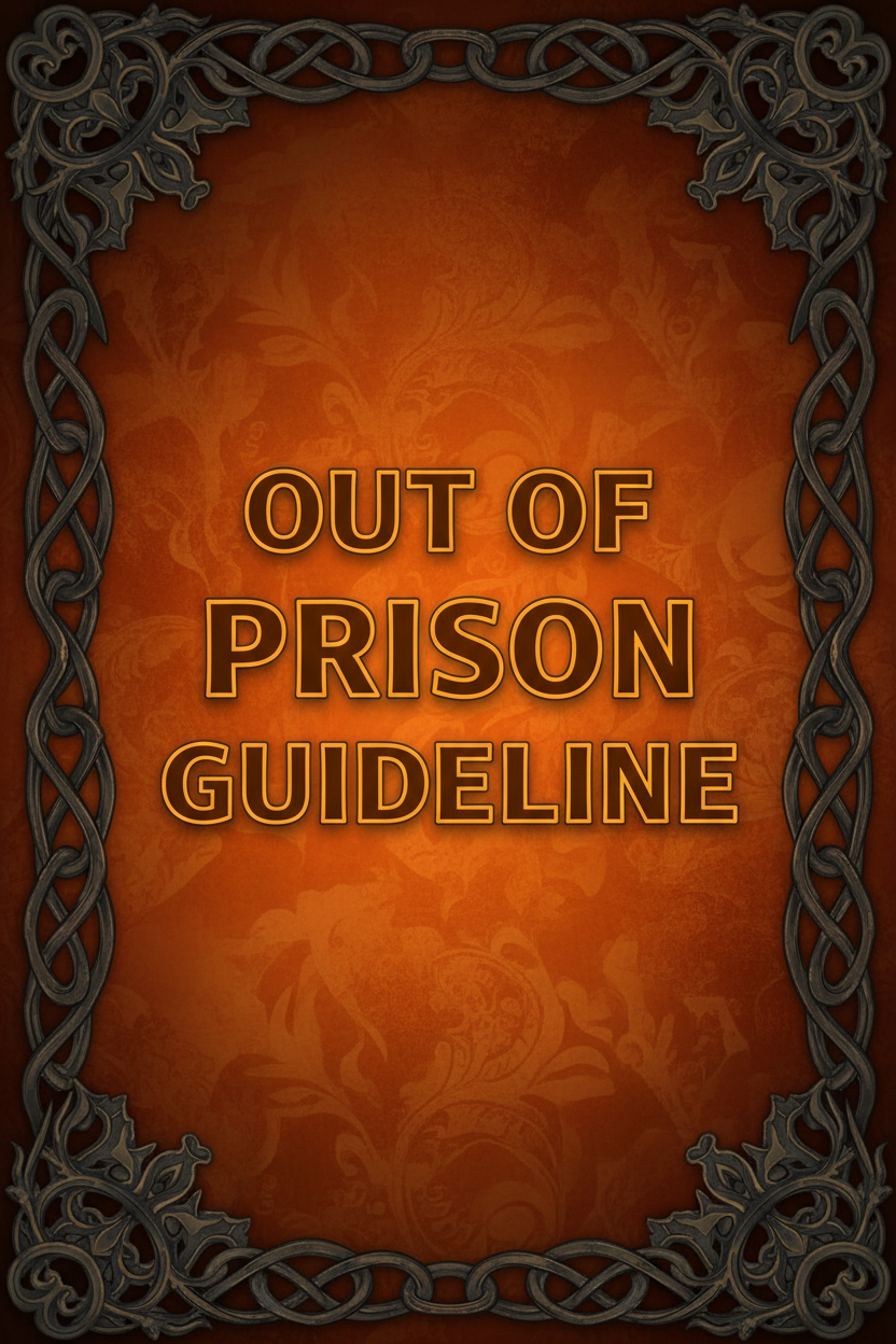 OUT OF PRISON GUIDELINE